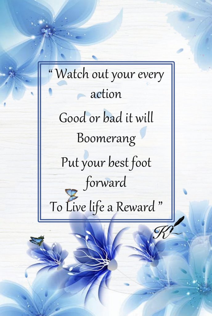 KoheliP's tweet photo. My two cents ...Always do good and be good as every action will bounce back in our lives.. so let’s endeavour to receive the best 😎

#ThursdayMotivation 
#thursdayvibes 
#Karma 
#bestfootforward https://t.co/juHiOHYedV