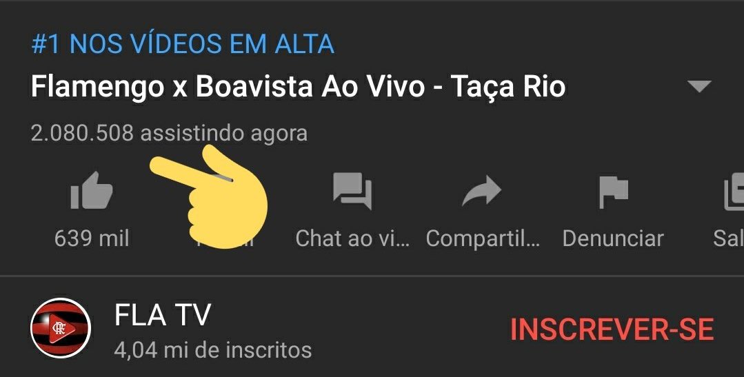 Flamengo desbanca a Globo e bate recorde de audiência com jogo pelo YouTube