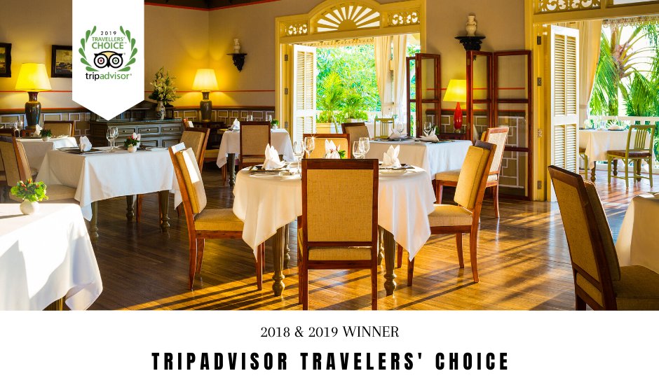 LaVerandaResort's tweet photo. THE PEPPERTREE IS REOPENING. 
We reopened on July 1 with new operating hours from 11:00 am to 10:00 pm every day. Come and enjoy a unique French cuisine experience with a twist of local ingredients.

For reservations: 02973 982 988.
#thepeppertree #finedining #reopening https://t.co/0vqT2Uag6B