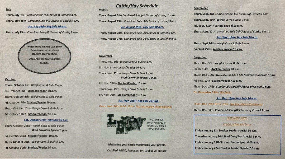 Livestock Exchange LLC (LivestockLlc) Twitter