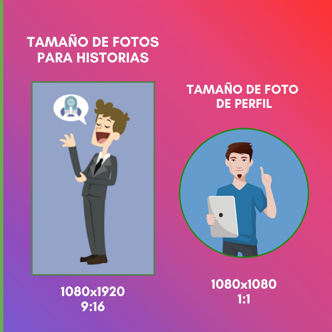 ClarteCom's tweet photo. #ClartéTips ¿Conocés las dimensiones recomendadas para las fotos de #Instagram? 🤔

📷 Acá te dejamos todas y cada una de ellas. Te invitamos a guardar esta publicación y consultarla cada vez que necesites subir una imagen.

#MarketingDigital #Clarté https://t.co/orcWWVtj4v