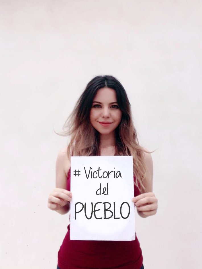 MarthaCajigas's tweet photo. #VictoriaDelPueblo https://t.co/qC6PvF3YGc