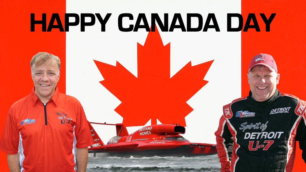 Happy Canada Day to our Canadian drivers Bert Henderson and Patrick Haworth as well as our great fans in Canada!