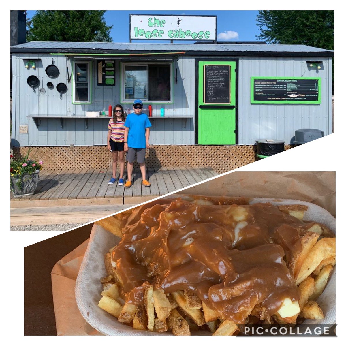 bertcaputo's tweet photo. Canada Day Poutine at The Loose Caboose. Hoping to see @schwindt72 behind the grill. I told Kelly to take the weekend off! https://t.co/sksTmzQAan