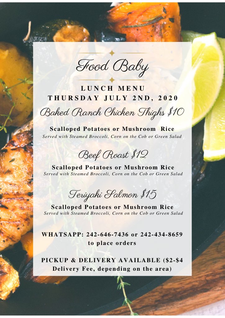 _diwickdest's tweet photo. New Menu, Who Dis? 🤣 #TomorrowsMenu #FoodBaby 🤗 https://t.co/RRIEMRMFKL