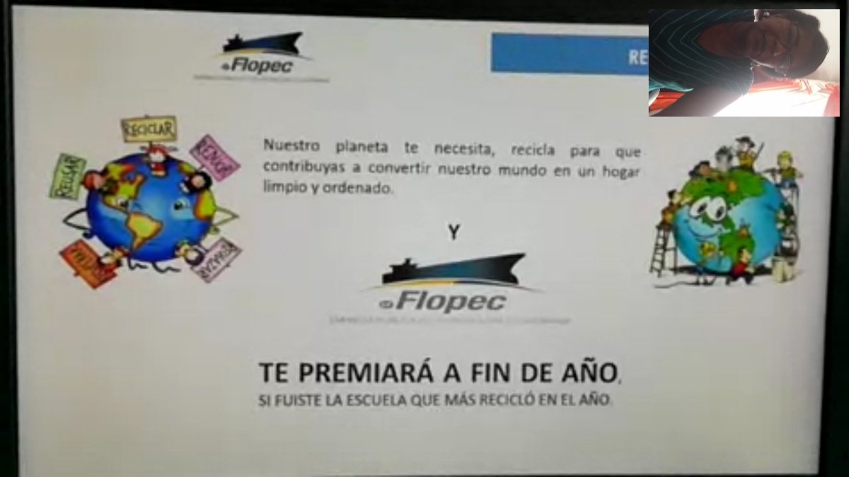 FlopecEp's tweet photo. 📌[EDUCACIÓN AMBIENTAL] Enmarcados en la campaña de educación y cultura ambiental, se ofrecieron charlas virtuales a 7 maestros de 3 escuelas del cantón #Esmeraldas, quienes compartirán las enseñanzas a más de 1.400 estudiantes. #FlopecSiempreContigo

#AEcuadorLoSacamosTodos https://t.co/2F8rKusBT5