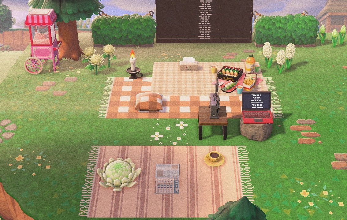 karencrossing's tweet photo. a clifftop theatre🎬✨

#ACNH #AnimalCrossing https://t.co/Vf3zd6ZPhj