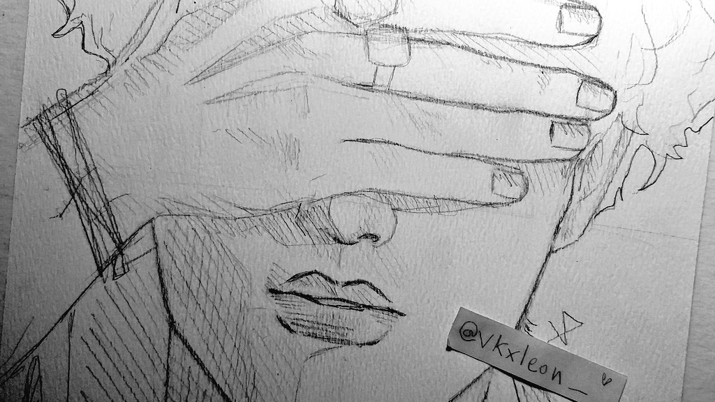 vkxleon_'s tweet photo. Wip 🐯💕

#BTSFANART #KTH1iscoming https://t.co/fcbrDwF61l