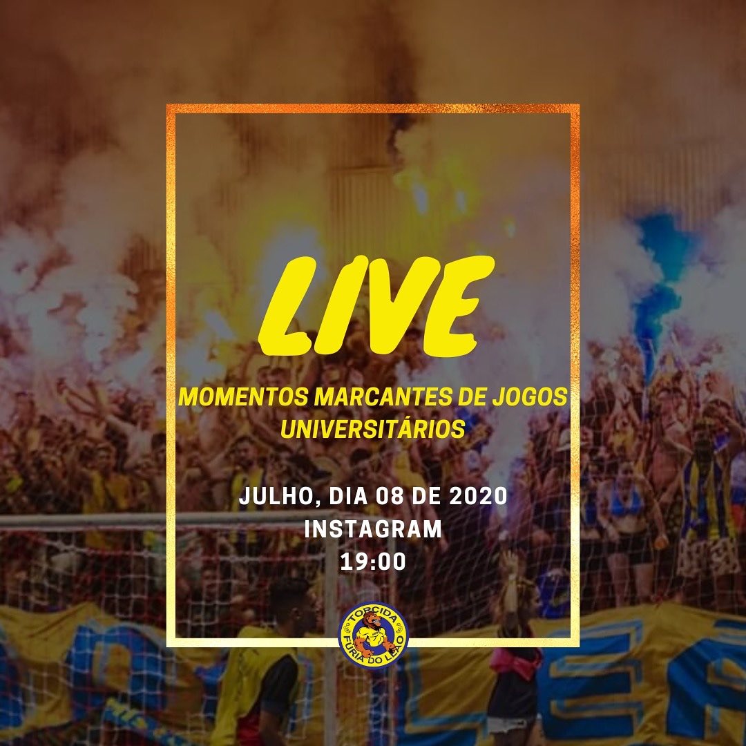 furiadoleao13's tweet photo. Não vai querer perder essa em! Dia 08/07 vai ter live no Instagram com melhores momentos da fúria, @furiadoleao13! Quero ver geral acompanhando e chamando geral pra assistir! #aquiéfuriamané #feapuc 🦁 https://t.co/UsAjCKnjqU