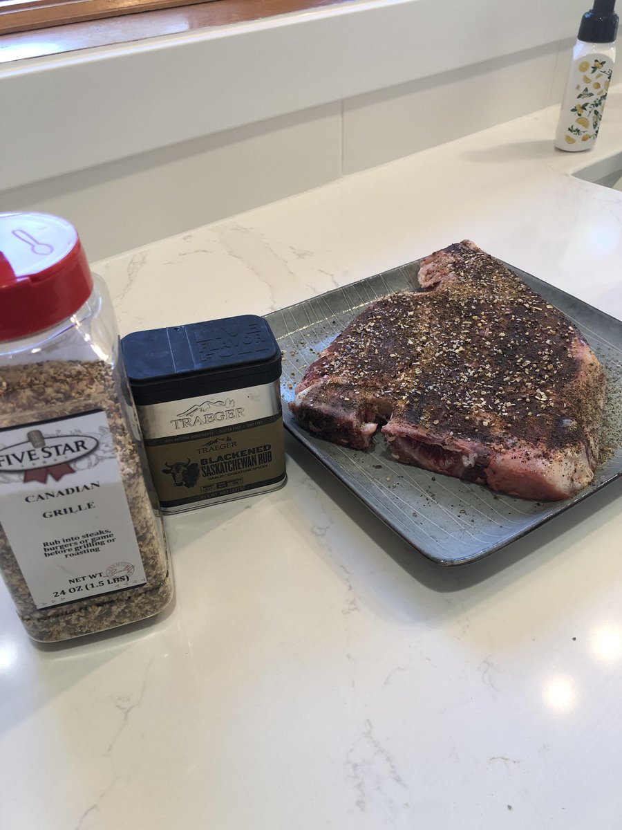 mlars87's tweet photo. Happy Canada Day to the neighbors to the north #canadiangrille #saskatchewanrub #porterhouse https://t.co/Kf4kFWPh0L