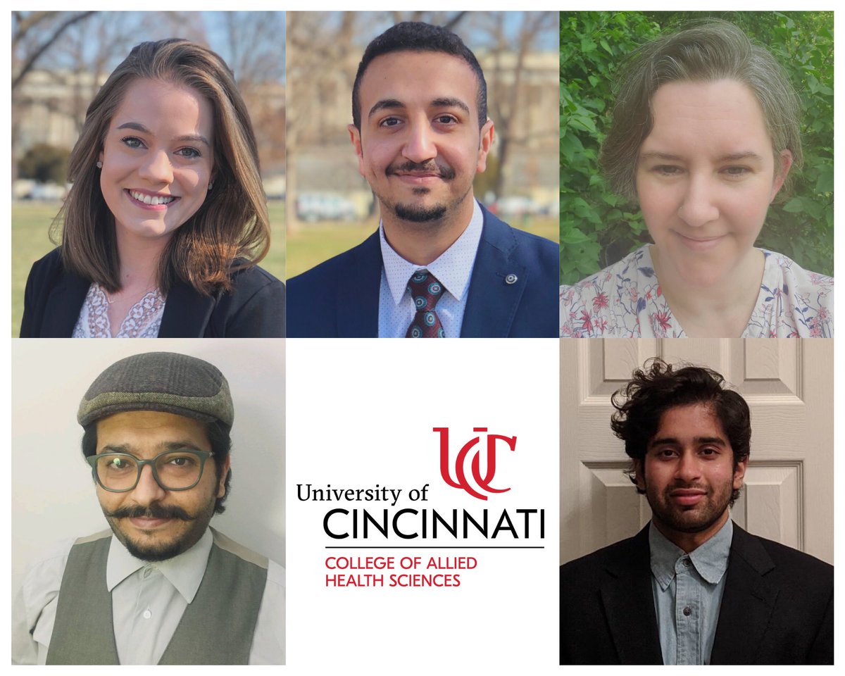 Congrats <a href="/UofCincyMLS/">U of Cincinnati MLS</a> students Jen Adcock, Ali AlZaher, Mohammed AlSwar, Katie Napier &amp;Abhay Joshi <a href="/ASCLS/">ASCLS</a> ESA Student Case Paper of the Year