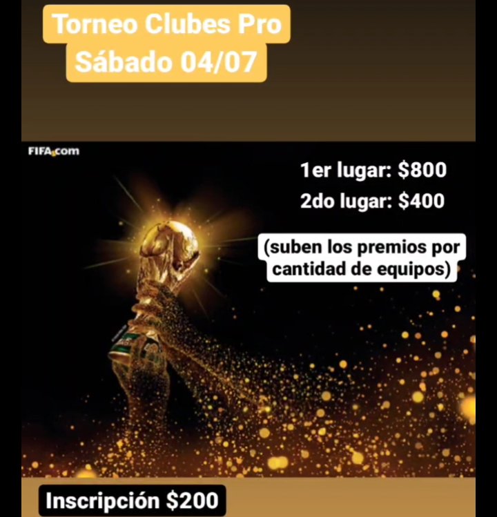 clubespro_ds's tweet photo. VAYAN ANOTANDOSE!!!!
se viene el primer torneo de clubes pro, si estas interesado hablanos por Md y recibi toda la info. https://t.co/szr0RCXmwI