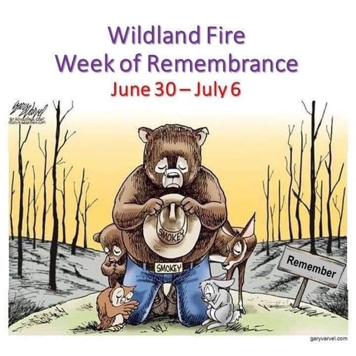 willametteNF's tweet photo. This week we stop to remember historic losses in the wildland firefighter community. June 30 - July 6, is an opportunity for those who manage and battle wildland fires to remember, reflect and learn from these tragic incidents. #WeekofRemembrance https://t.co/8czJOZp0dF