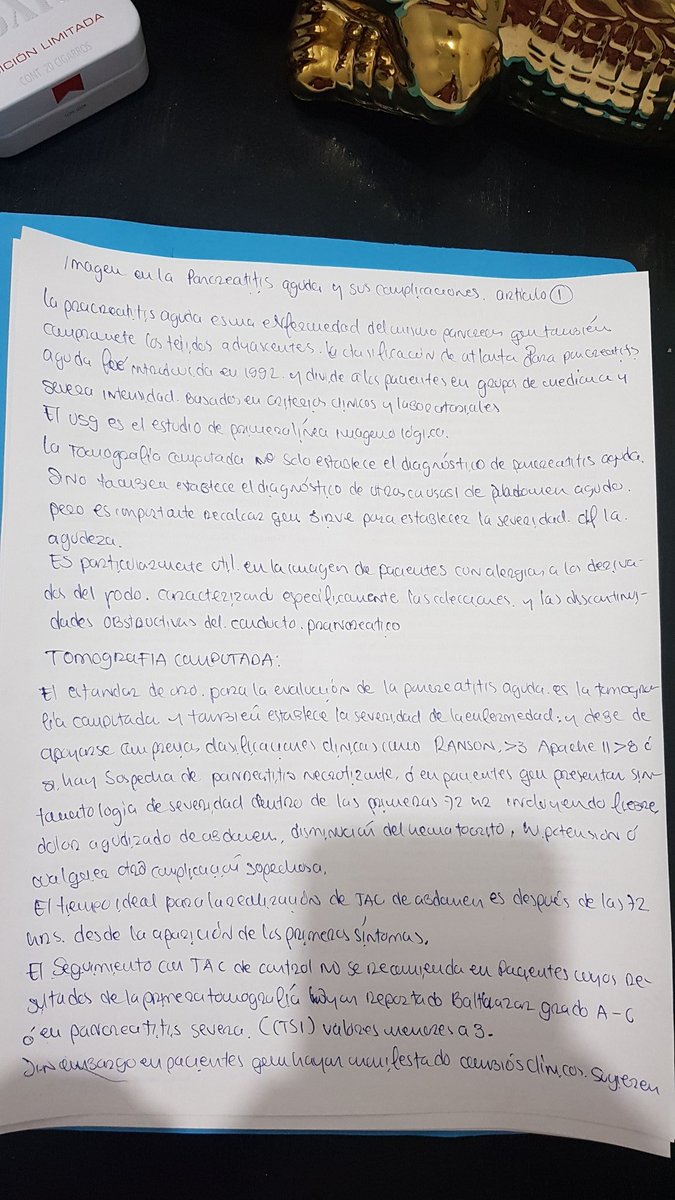 HiramElliot's tweet photo. Como cuando en mi R2 les faltaron manos para pelarmela de posguardia encargandome resumen de 10 artículos de no más de 3 años de publicación de indicaciones para TAC en pacientes con pancreatitis #ResidencyIssues https://t.co/0dbVk07YAM