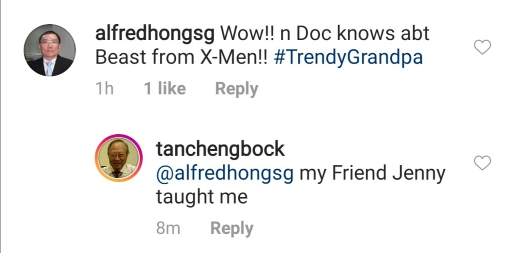 AmirYusofCNA's tweet image. A lot have been said about the WP candidates and their social media game.

But not enough on PSP chief Tan Cheng Bock. The 80yo may be a social media newbie but he hasn&apos;t been afraid to learn new phrases. 

#GE2020 #NotABoomer