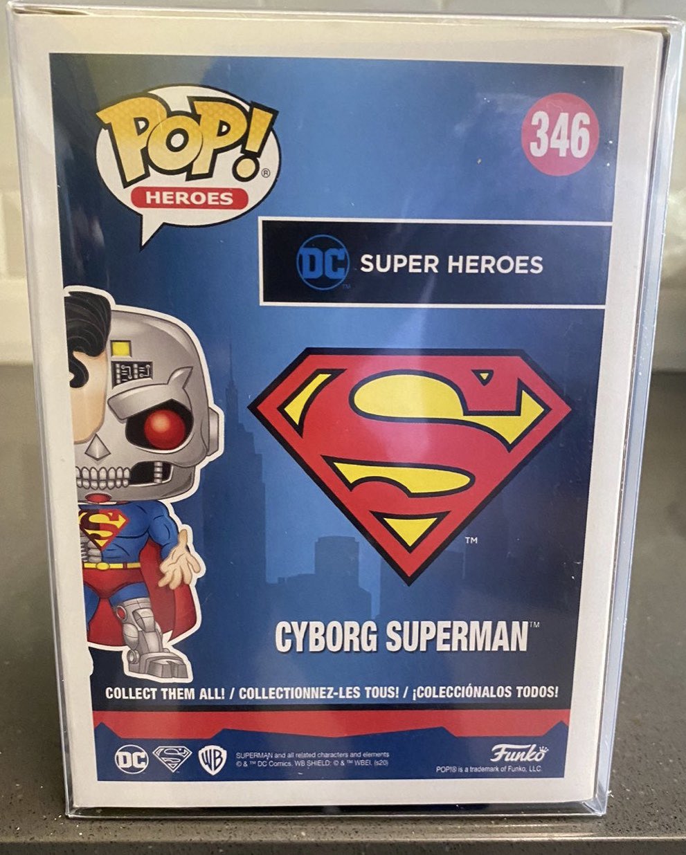 cyborg superman funko pop target