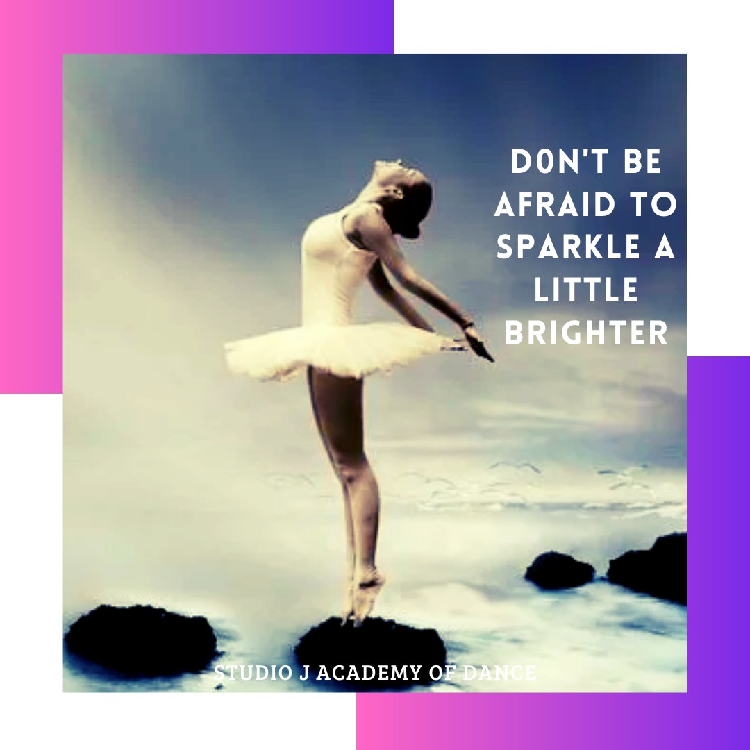 StudioJ5678's tweet photo. "Don’t be afraid to sparkle a little brighter."
ctto
https://t.co/EE7UgLlwlS
#motivation #quoteoftheday #motivationalpost #dancequotes #dancemotivation #motivationfordancers #inspiration #danceclass #dancelesson #dancecoach #dancetraining #danceteacher #ilovedance #lovedance https://t.co/jG2yu4owPc