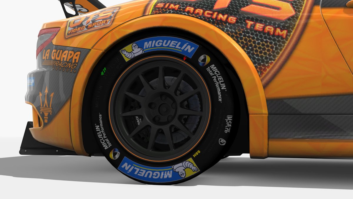 OtsSim's tweet photo. 〽️Presentamos nuevo sponsor, que nos surtirá de neumáticos para las siguientes pruebas; aunque, "No lo sé Rick, parece falso..." 😜 #NeumáticosMiguelín @club_simracing https://t.co/HAbuFzCjXq