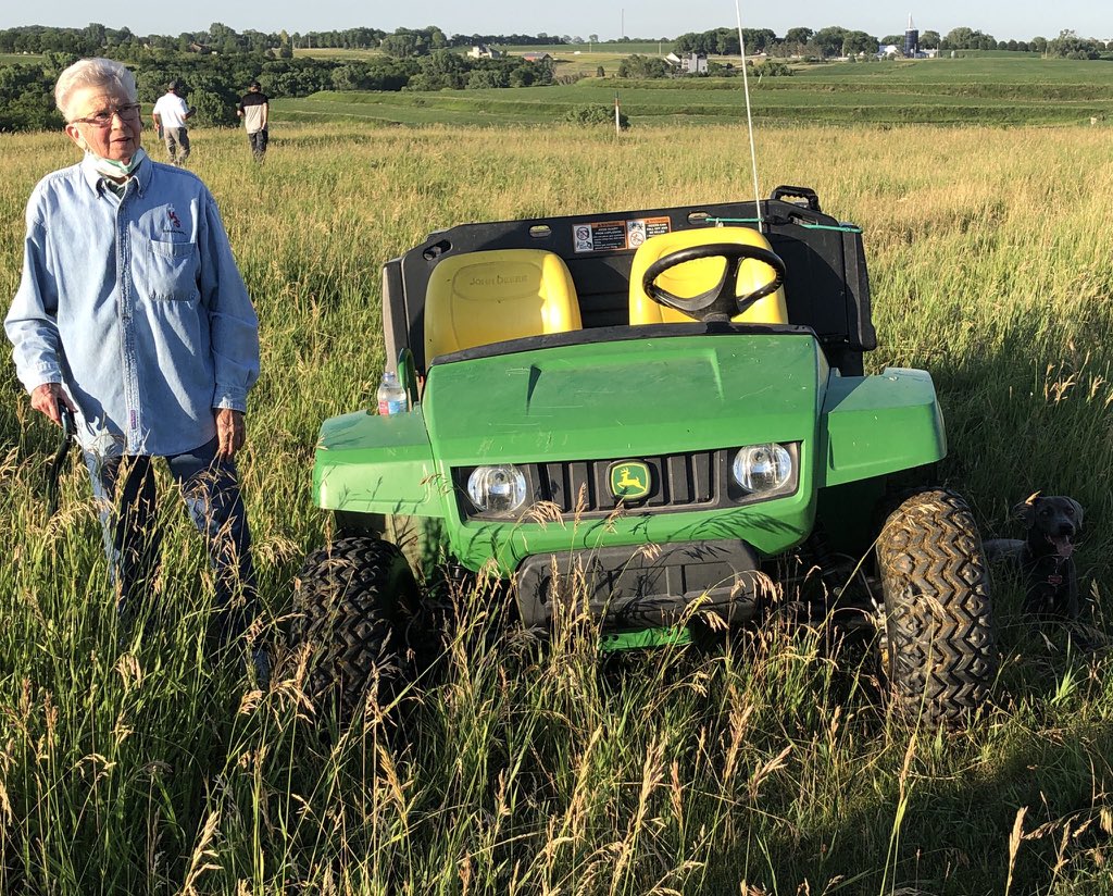 Last week we held an open house at LR. Marleen’s neighbors, Doc & Kit, who generously care for her land, drove Marleen to the clubhouse point so she could see the crowd. She’s fought multiple cancers. She hadn’t been up there in years. But she wants to be part of this too.18/