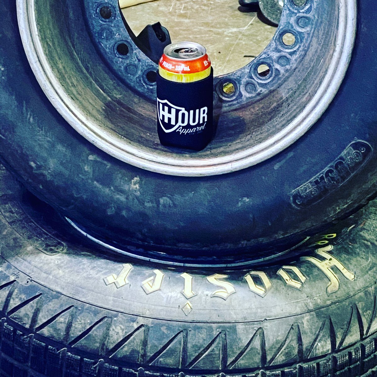 SudsburyRacing's tweet photo. When racing is FINALLY coming; you prep them tires with a little help from @hhourapparel to keep you refreshed #racing2020 #dirttracklife #beerkoozie #brandambassador #summer2020 #summerheat #hoosiertires #latemodel #sudsymotorsports https://t.co/6VqdMJUJUC