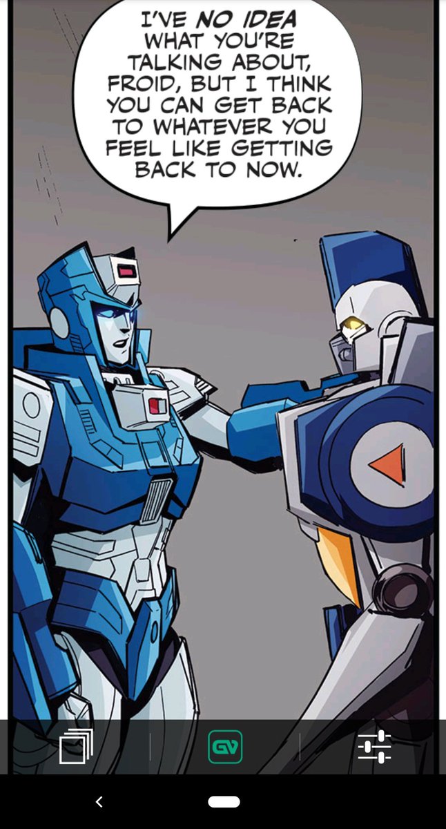 Cyclonus launches flamewar into the arms of her gf shadowstriker (unfortunately shadowstriker is tsundere)