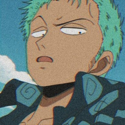 Zoro roronoa, aesthetic icon for profile