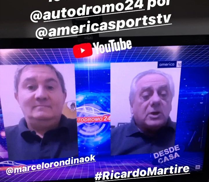 autodromo24's tweet photo. #Aireeee #Now en @AmericaSportsTV #CuarentenaCoronavirus #QuedateEnCasa https://t.co/xxW6QfILdL