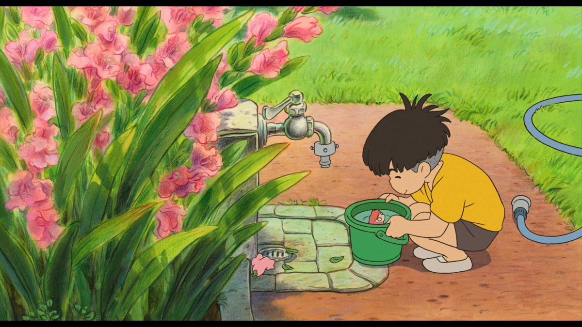 Li Kovacs 𝘏𝘺𝘳𝘶𝘭𝘦 Watching Ponyo With My Son And Can We Just Talk About The Amazing Colored Pencil Backgrounds Ghibli Miyazaki 崖の上のポニョ ポニョ 宮崎駿 スタジオジブリ T Co Dvv215zilj