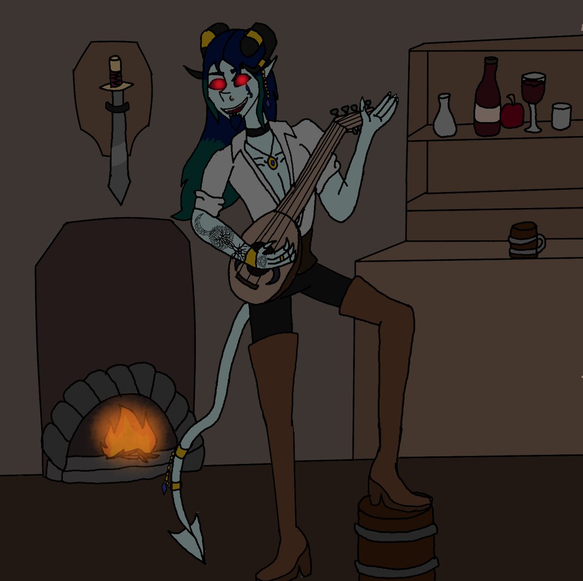 DnD Oc Gabrien Oren.