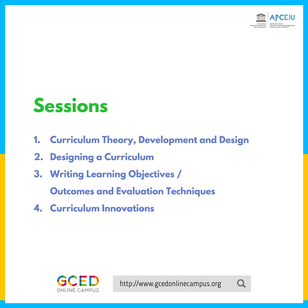 GCED Online Campus tweet media