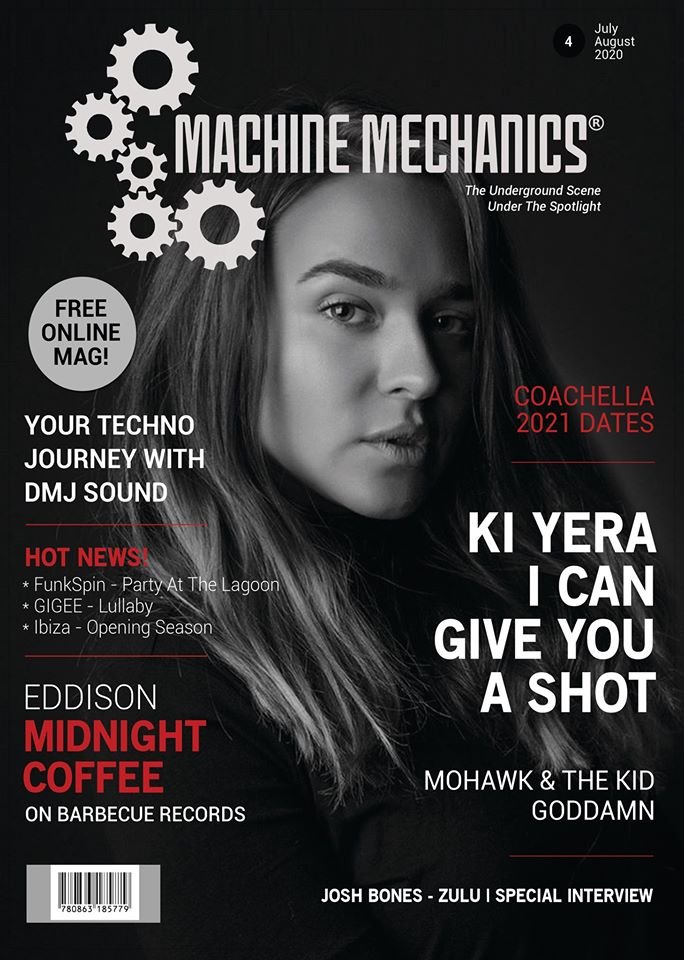 Machine Mechanics #004 (July | August) is now online!
Featuring Ki Yera, Mohawk &amp; The Kid, EDDISON, Josh Bones, DMJ Sound, FunkSpin, GIGEE and more!
➡️ bit.ly/MachineMechani…
#onlinemag #undergroundscene #talents #reviews #interviews #Exclusive
