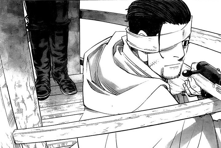 ゴールデンカムイまとめ A Twitter 野田先生 以前江渡貝くんが裸足である理由に 死を予感させるからです と答えていたので 246話の靴を履いている勇作さん はメタ的に考えると 幽霊ではないという野田先生からのメッセージなのかな