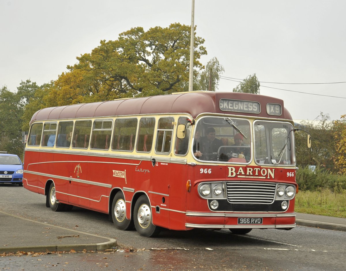 イギリスのレトロバス Barton 966 Pdt 動作確認用デモ