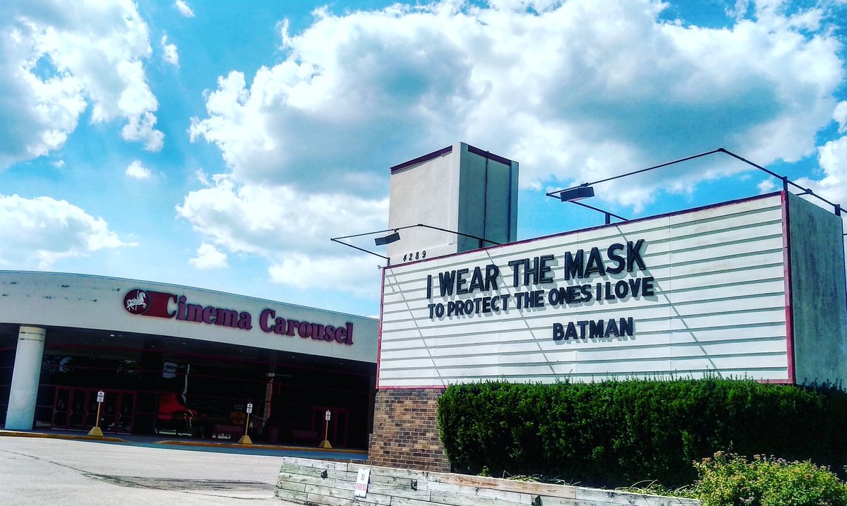 MuskegonTimes's tweet photo. New sign at Cinema Carousel https://t.co/6CZPpVNCTX
