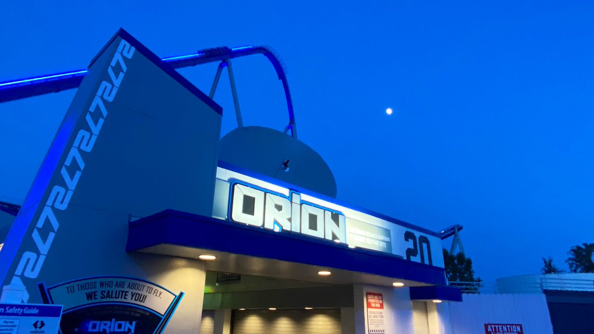 chadshowalter's tweet photo. The final rides of Orion’s first rider event are happening right now! #OrionFirstRide #KingsIsland @KingsIslandPR https://t.co/0igLqcMWiS