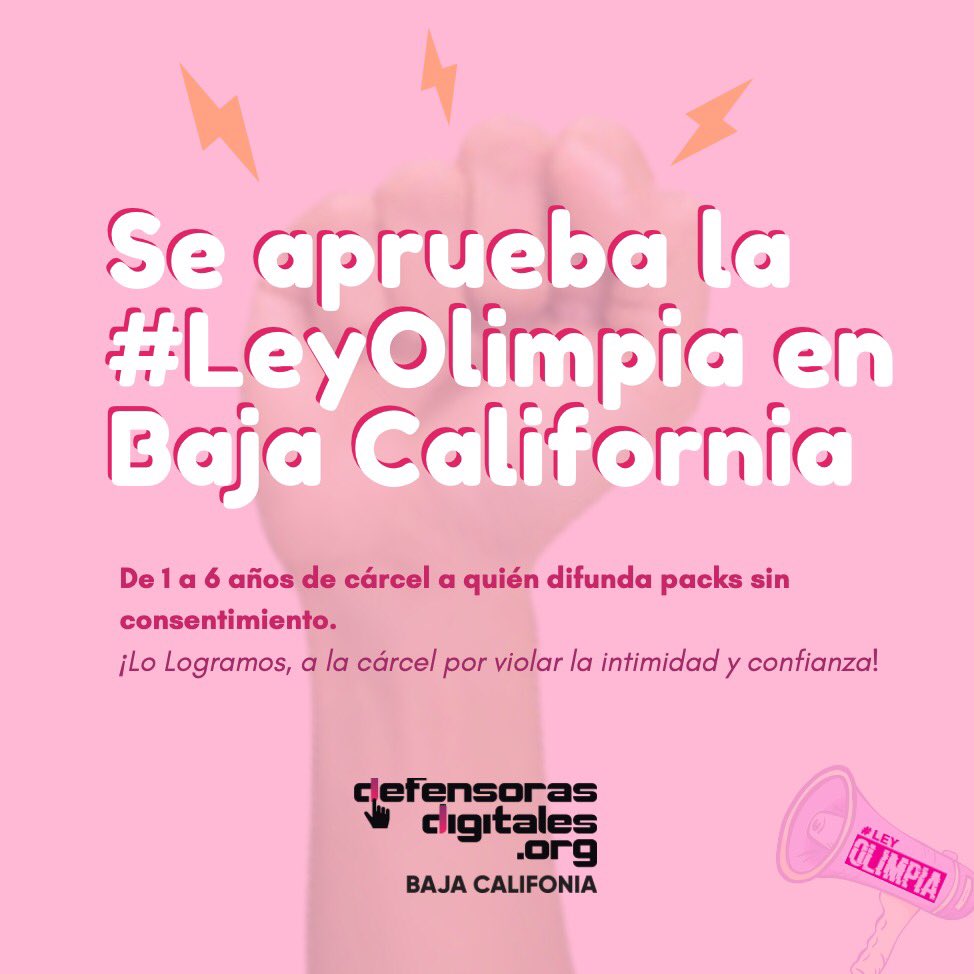 AMCDCoficial's tweet photo. Un gran paso para todos y la sociedad.
#LeyOlimpia #amcdc #ciberseguridad https://t.co/ZaJ8eCf3qp