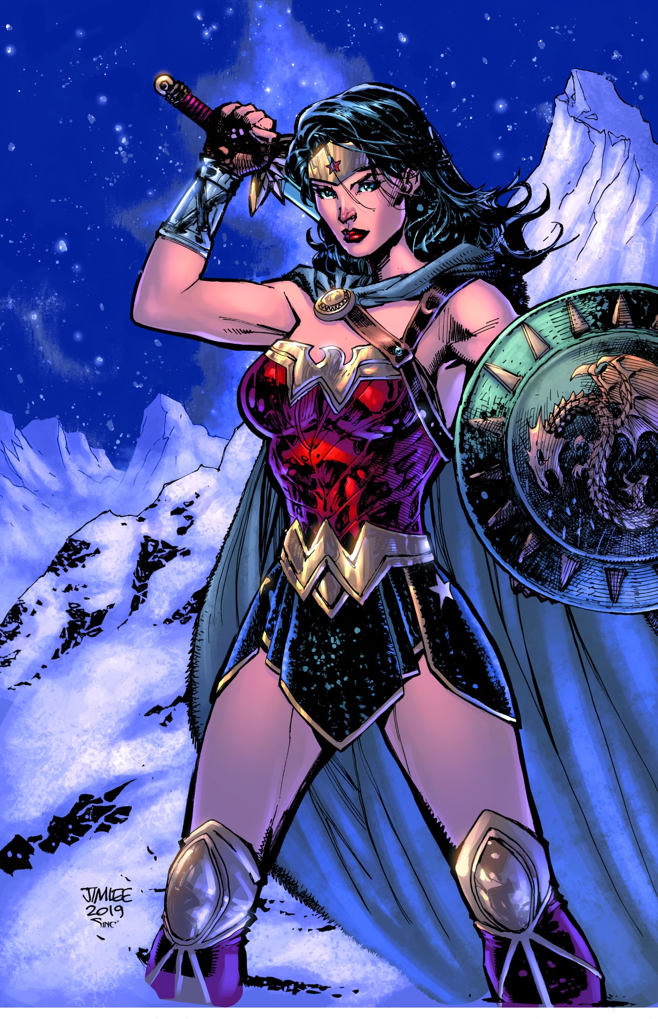 DC Comics celebra il nuovo team creativo di Wonder Woman con una cover variant ad opera di Jim