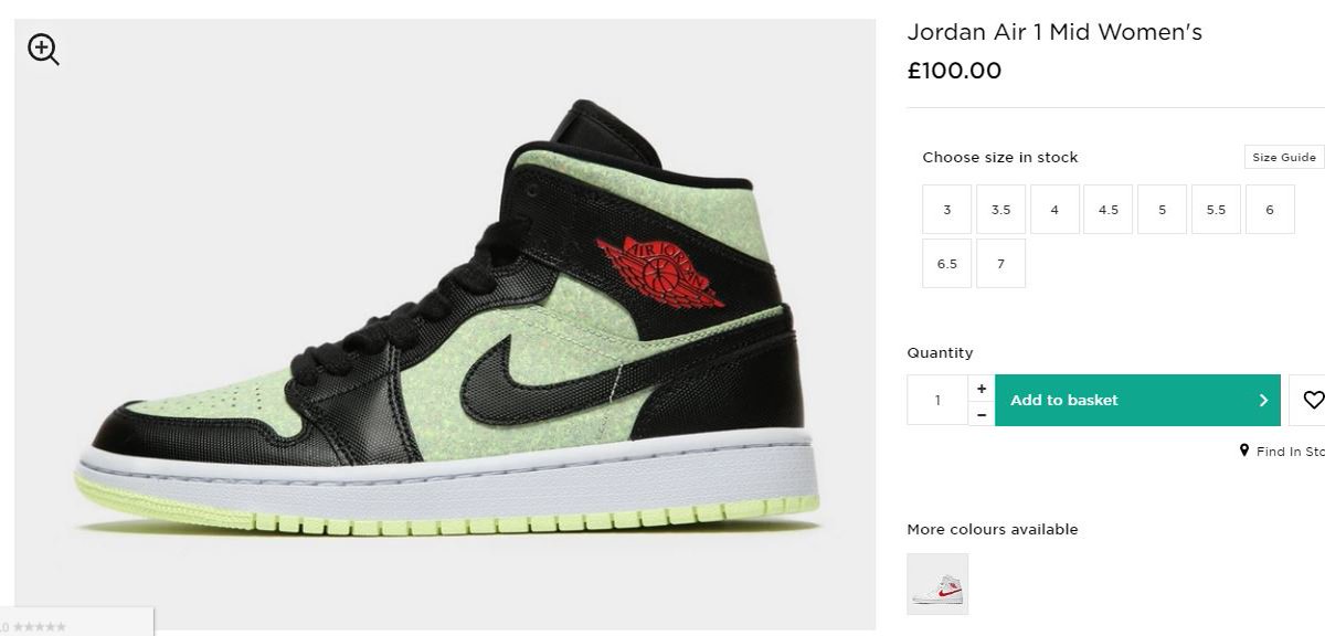 air jordan 1 mid barely volt