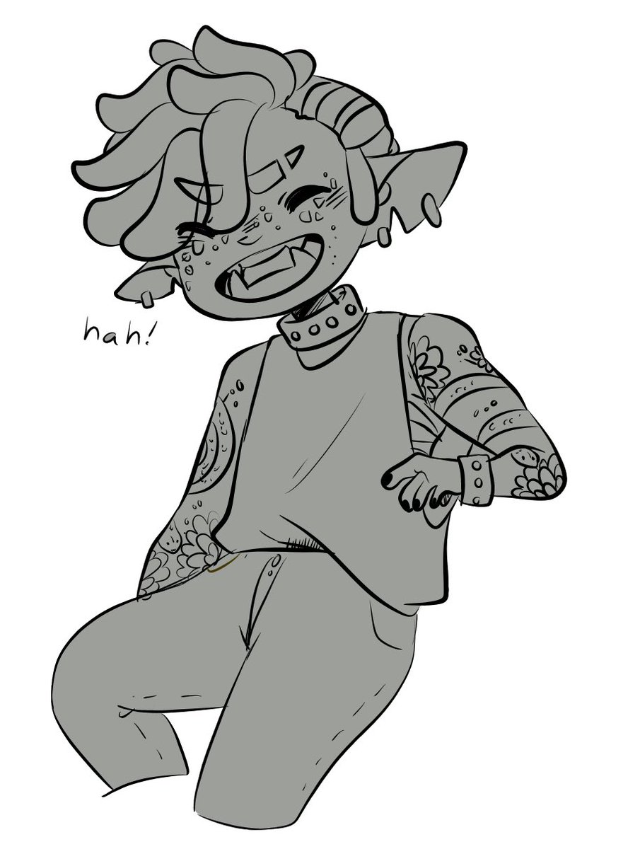 DisasterCryptid's tweet image. *pebble* 

My salmon boy! And, single handed oh my prettiest splat oc