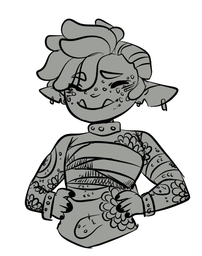 DisasterCryptid's tweet image. *pebble* 

My salmon boy! And, single handed oh my prettiest splat oc