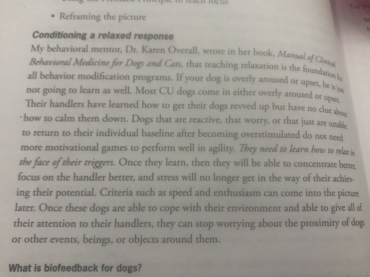 “teaching relaxation is the foundation for all behavior modification programs”