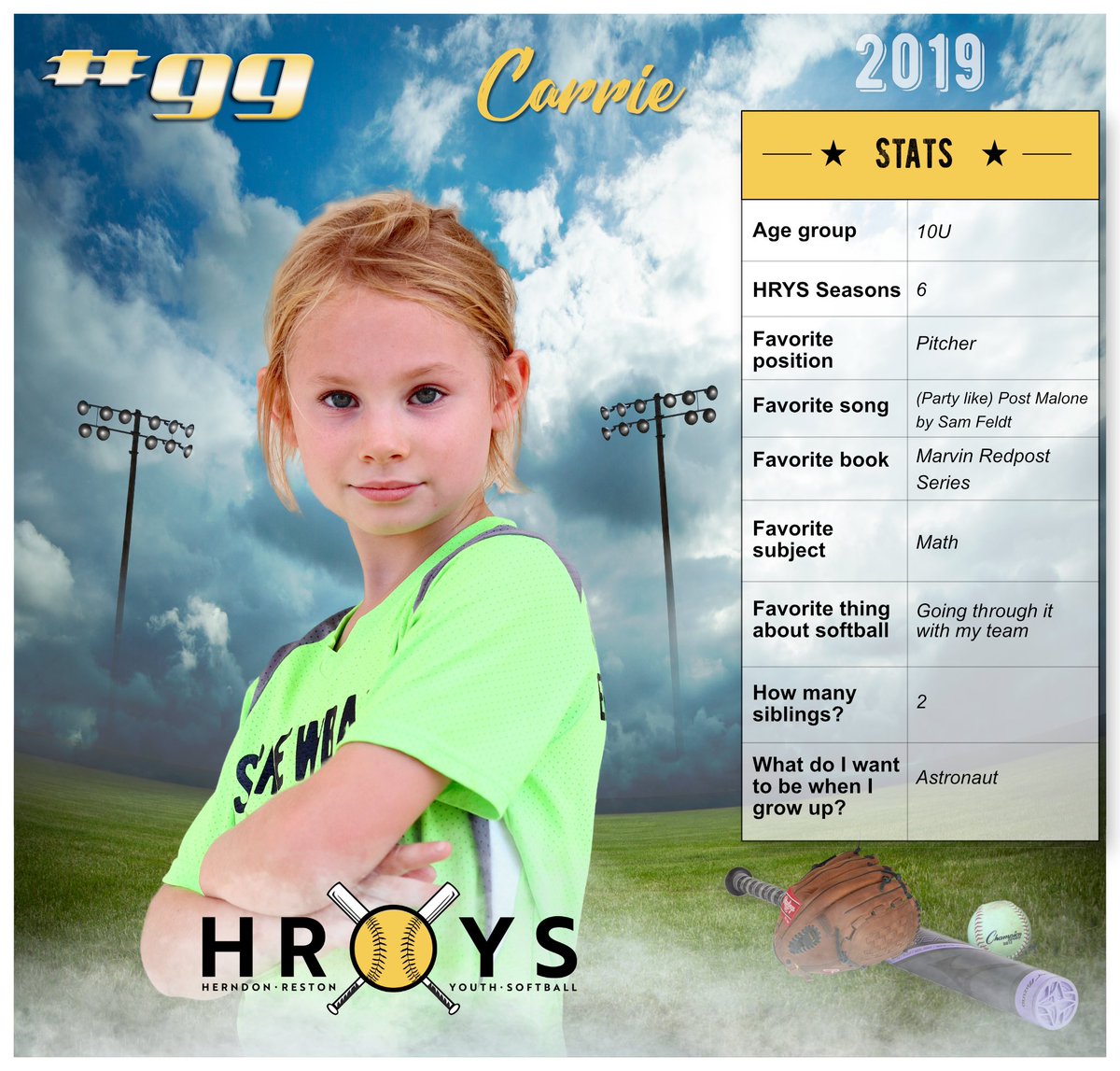 Herndon Reston Youth Softball tweet media