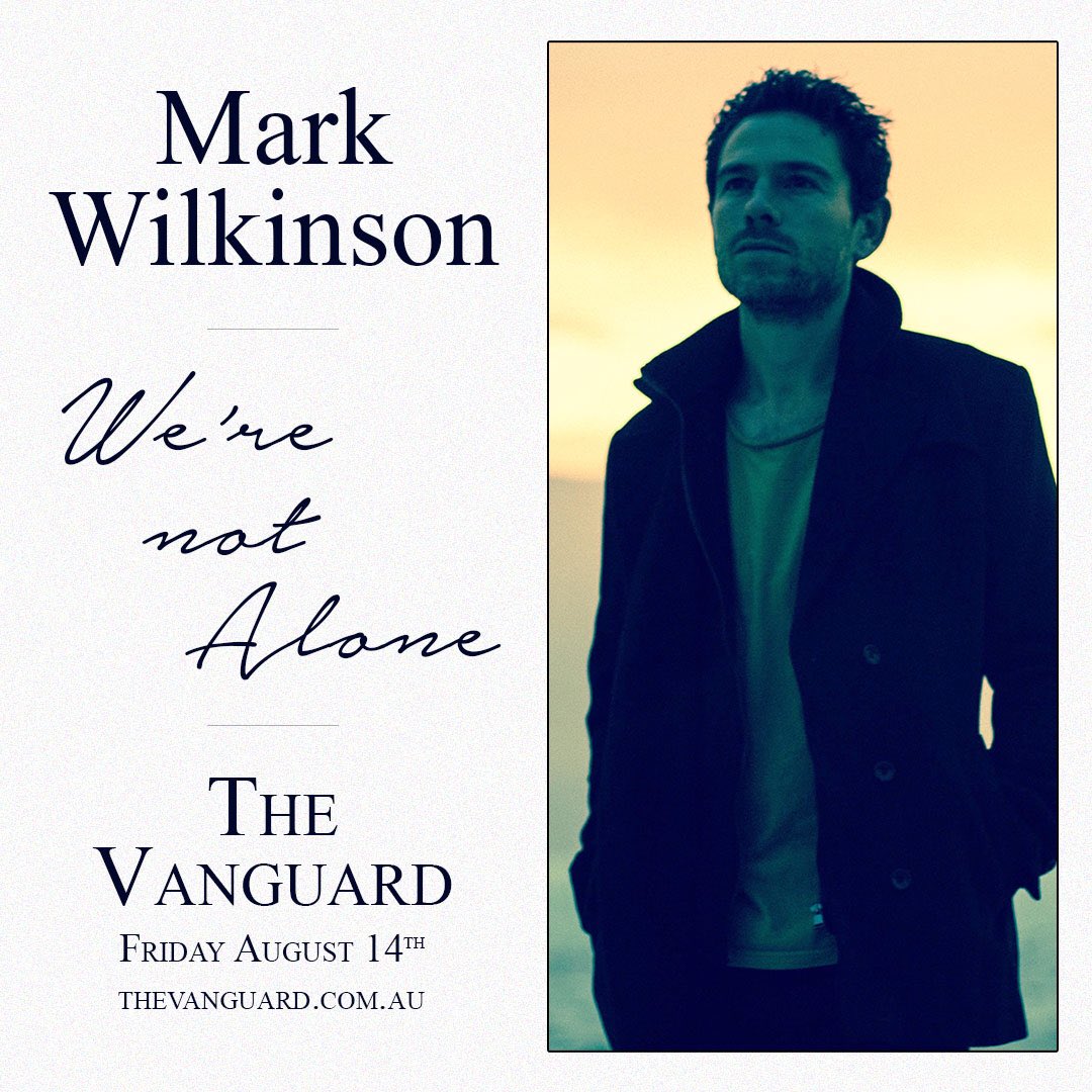 Very excited to be celebrating the return of live music here in Sydney with two special shows at The Vanguard on Friday August 14th. Really hope to see some of you there! Jump on the link for tix and info...bit.ly/wna_14aug20