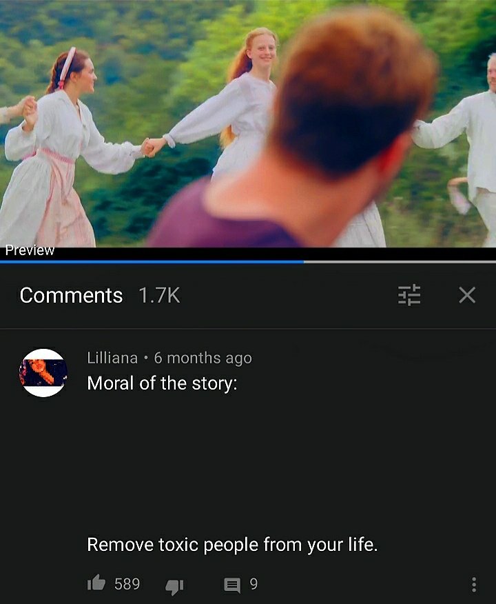 dannydinosaur's tweet photo. YouTube comment from the Midsommar trailer. ♥️
#RemoveToxicity https://t.co/TPbnUg2lsN