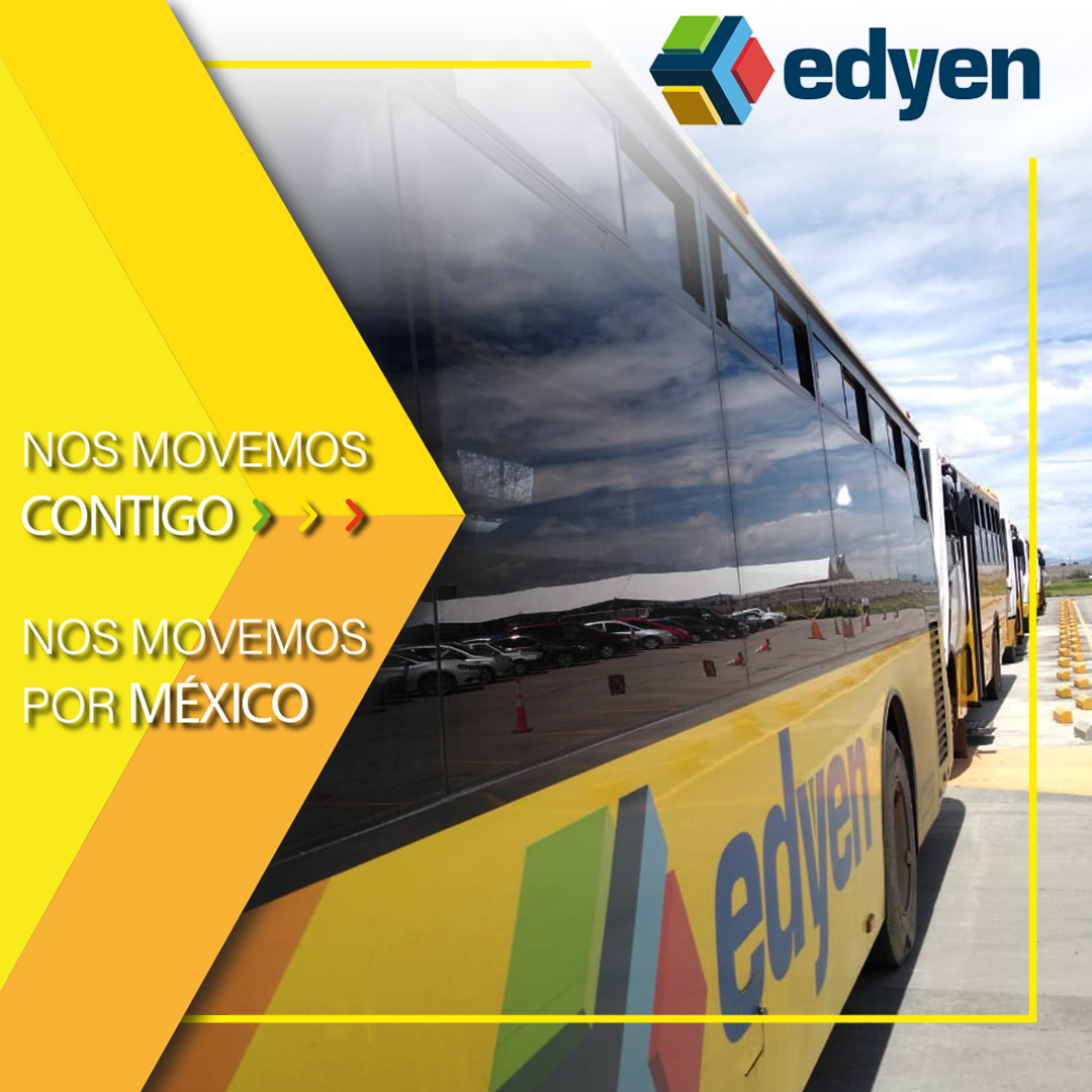 En este regreso a clases bajo las disposiciones de la Nueva Normalidad, Edyen es tu mejor opción de transporte escolar.