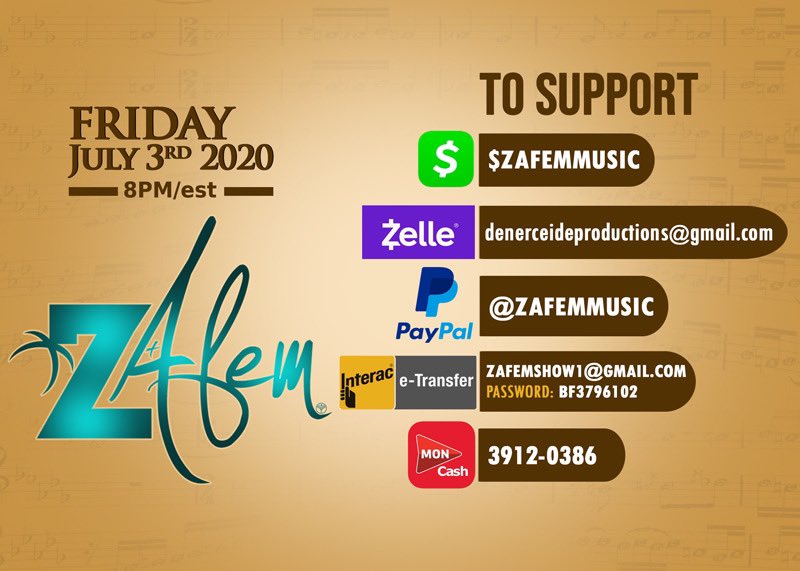 zafemmusic's tweet photo. Support support support!!! Zafem will be live, July 3rd sou tout platform yo. Show la ap reddddddddddd!!!!
#haiti #haitian #newband #zouk #fullband #exploremore #explore #explorepage #jazz #kizomba #gong #kompa #kompadirect #kompaclassic #konpa #newkompa #zafem #reginaldcange https://t.co/Pjpjyy4uHP
