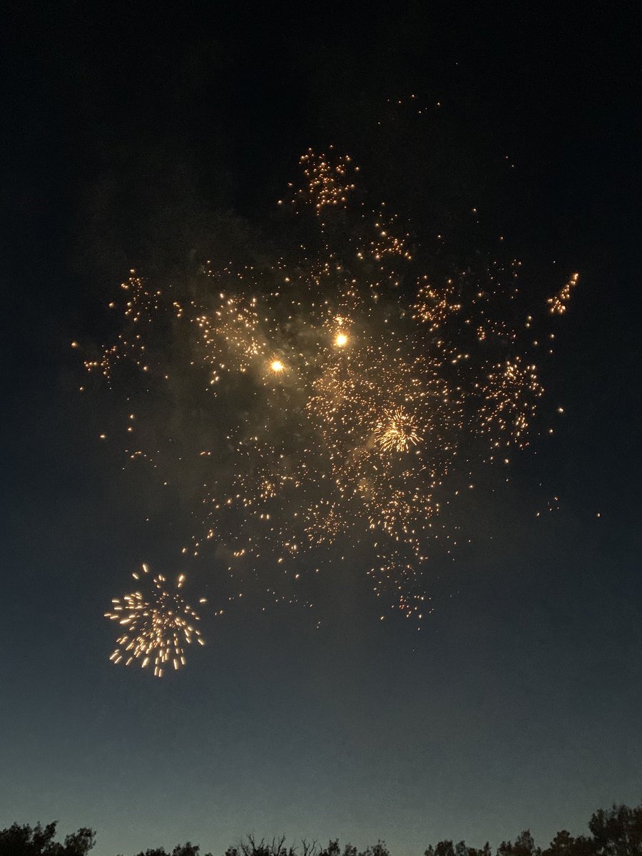 Happy Canada Day.  Enjoying neighbourhood Fireworks