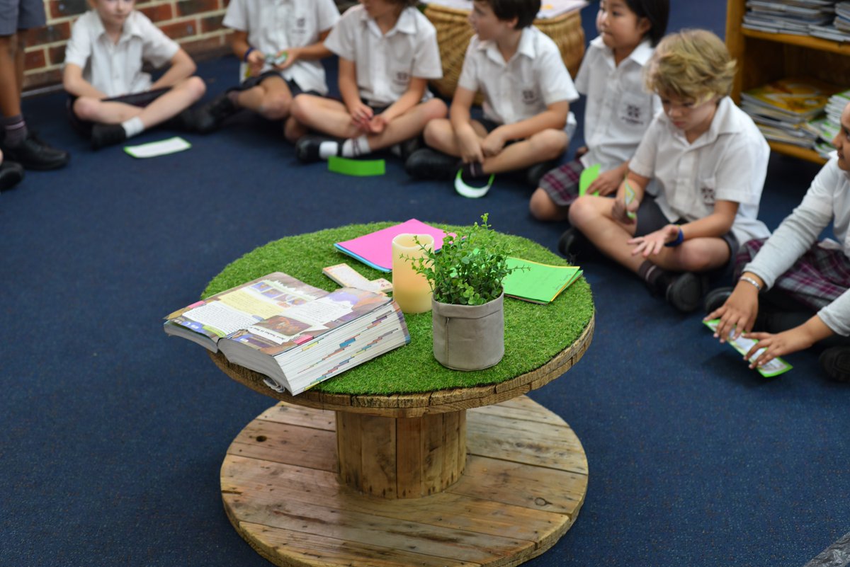 Fr Bernard joined the Yr 2 class to celebrate an end of unit liturgy on Prayer. The class discussed the different ways we can speak to God. Thanks to Miss Smith for organising and Fr Bernard, Mr Bolding and Mr Paljetak for joining the class #smallschoolbigheart <a href="/CatholicEdWA/">Catholic Education WA</a>