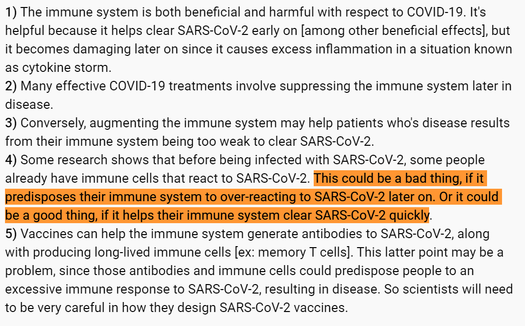 Finding T cells with (supposed) seronegativity is an issue when:1) Antibody test's sensitivity isn't stated https://web.archive.org/web/20200702064515/https://www.biorxiv.org/content/10.1101/2020.06.29.174888v1 https://www.nature.com/articles/s41591-020-0965-6?fbclid=IwAR1TsBPC9LaTFgzJC6a90y6WtaiZe4D4L4nRmKaYeB2jGCu-1eAYBsaD8JA2) COVID-19 often involves pathological, immune-mediated cytokine storm http://archive.is/ISw5W#selection-20053.0-20131.115