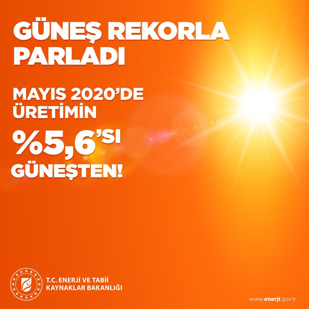 Türkiye’nin güneşi daha fazla parlayacak 🌞😎
